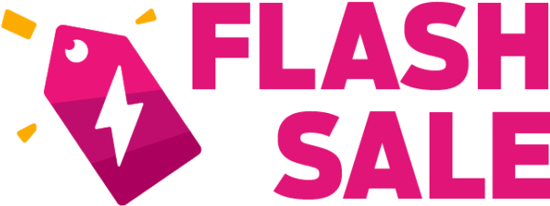 Flash Sale Png - Flash Sale Logo Png (652x267), Png Download
