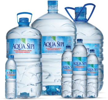 About Aqua Sipi - Aqua Water Bottle Png (350x418), Png Download