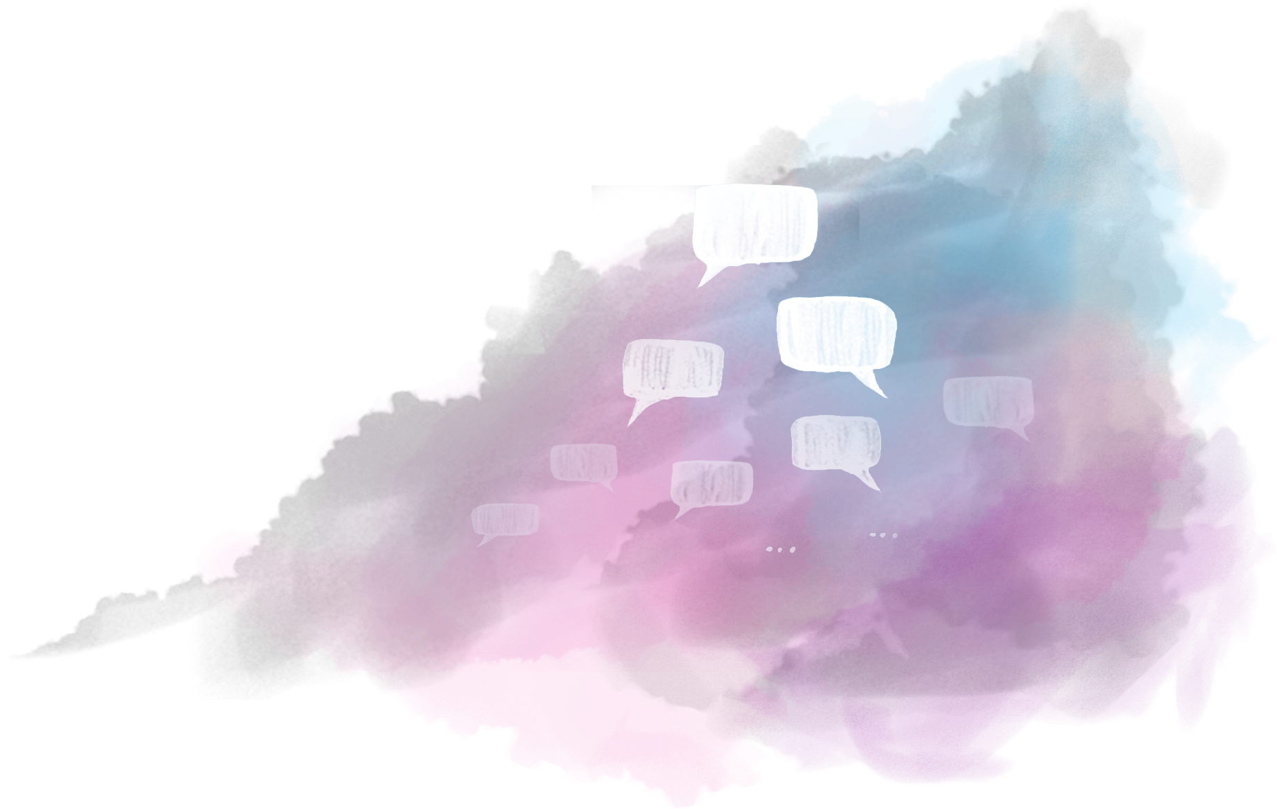 Another Person Enters Stage Right With Hands Clasped - Mist (1879x1205), Png Download