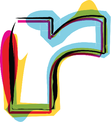 Colorful Font Letter R Clipart Preschool Image Pbs - R Clipart (363x399), Png Download