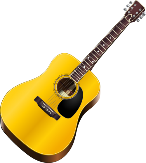 Download Guitar Png Image - Guitar Clipart (500x556), Png Download