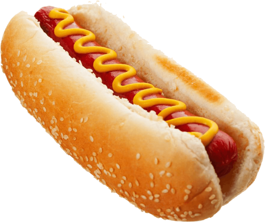 Food - Hot Dog Hd (1000x867), Png Download