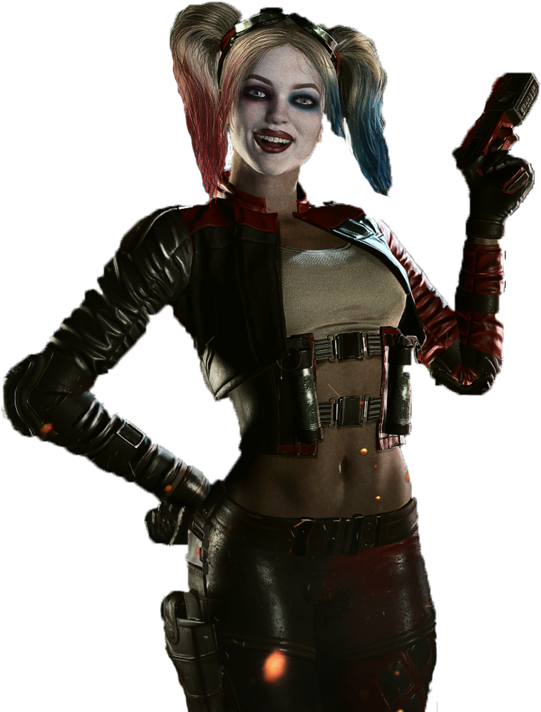 Harley Quinn Png By - Injustice 1 Harley Quinn (1024x1038), Png Download