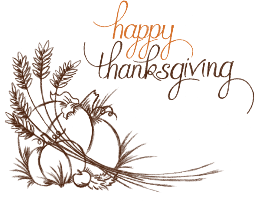 Happy Thanksgiving - Happy Thanksgiving Images Transparent (909x713), Png Download