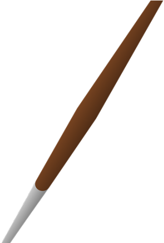 Paint Brush Clipart Watercolor - Writing (640x480), Png Download