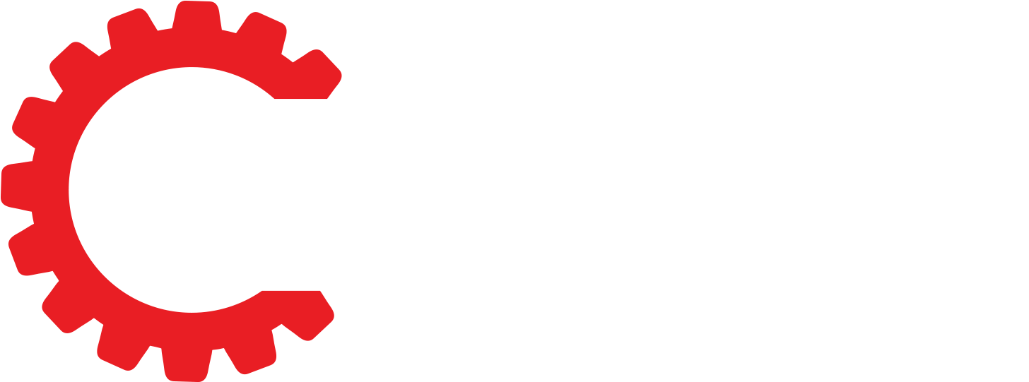 Custom Gears & Machining - Logo Gear (1500x600), Png Download
