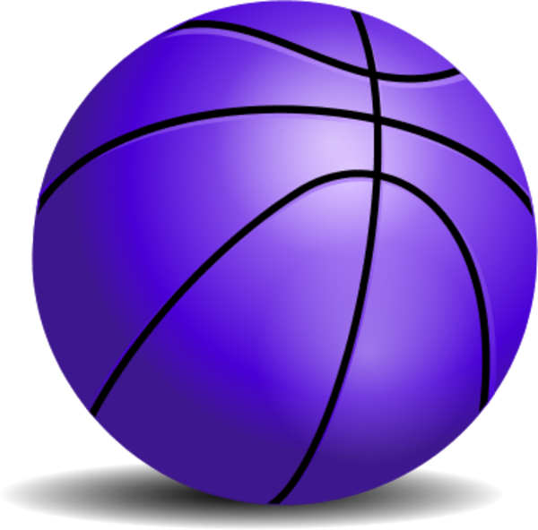 Color Vector Basketball - Basketball Clipart (600x592), Png Download