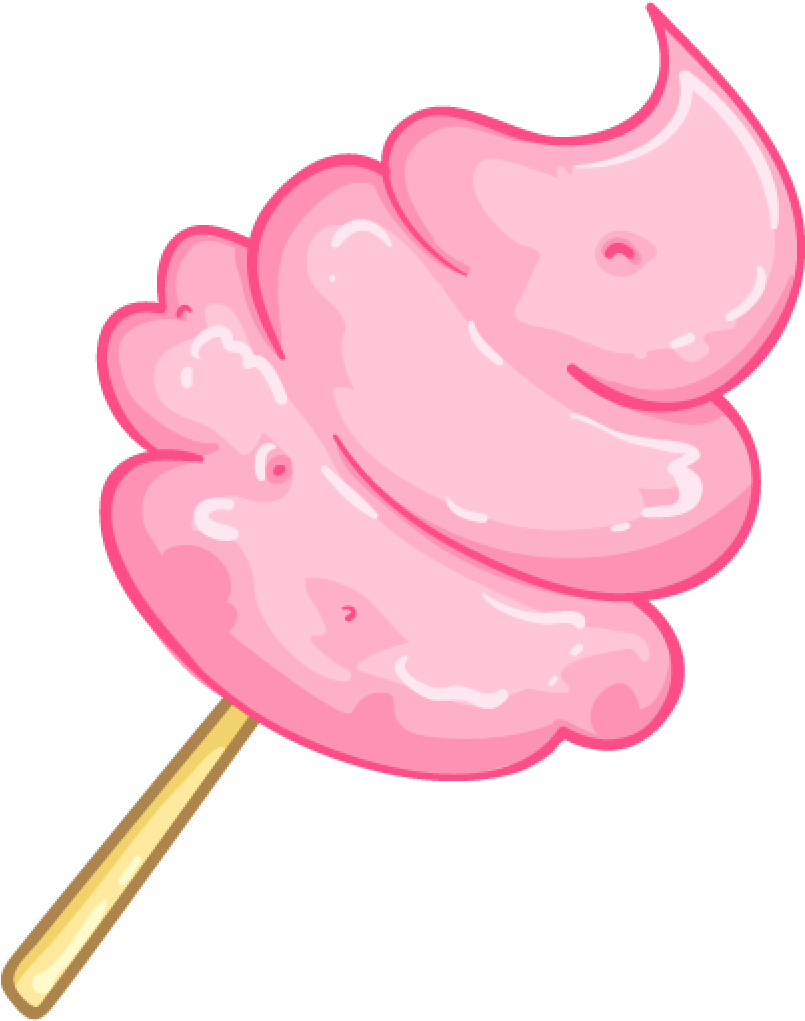 Candy Floss - Candy Floss Png (1024x1024), Png Download