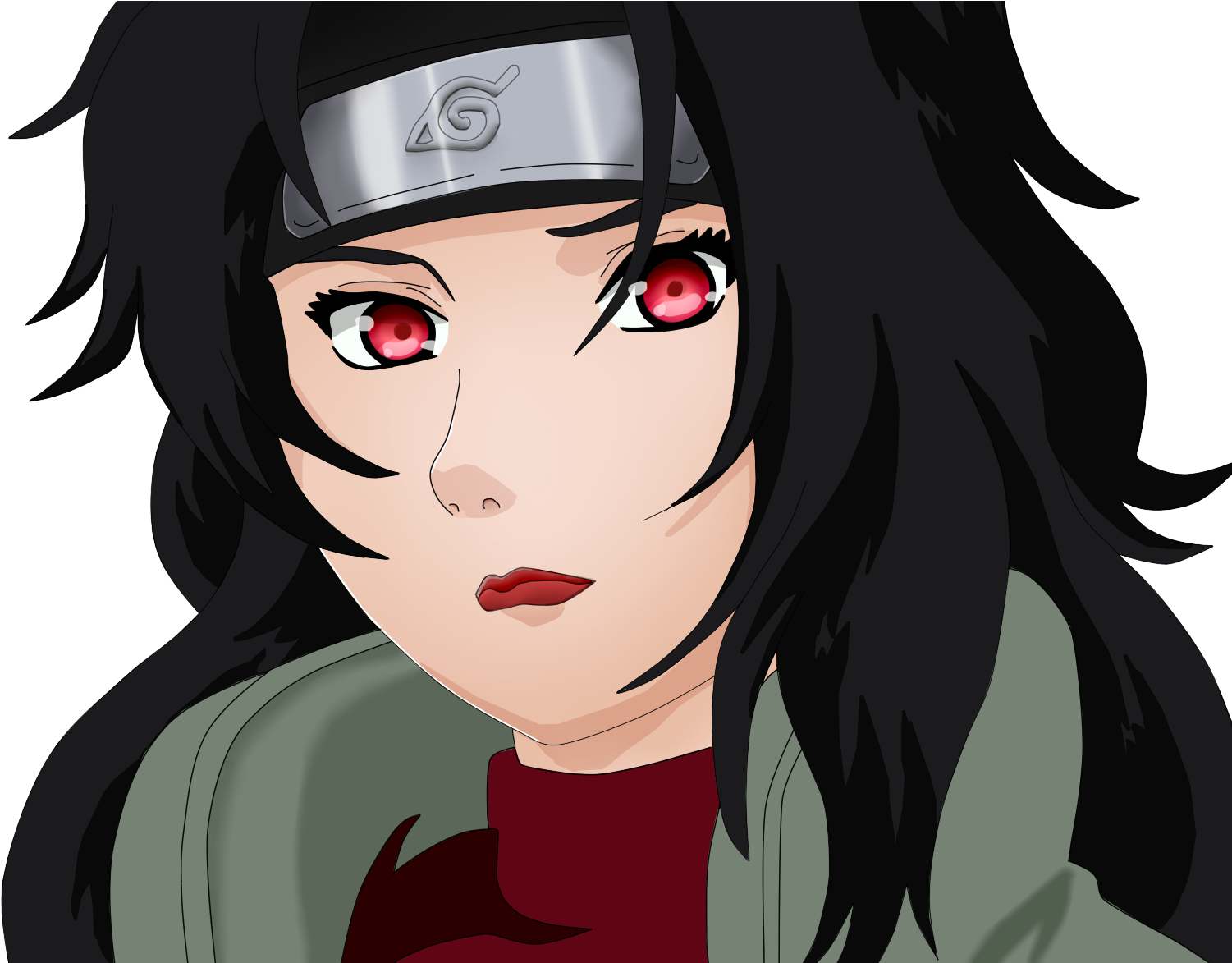 Slight Quality Downgrade, But Here's My Kurenai Yuhi - Yūhi Kurenai Render (1600x1172), Png Download