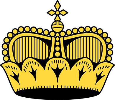 Crown Jewel Jewellery Jewelry King Monarch - Liechtenstein Flag Crown (390x340), Png Download