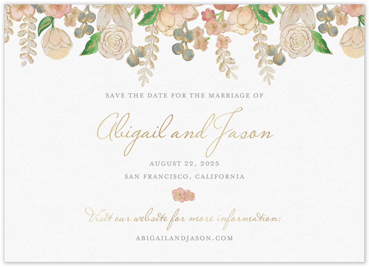 Watercolor Save The Date - Calligraphy (1200x1200), Png Download