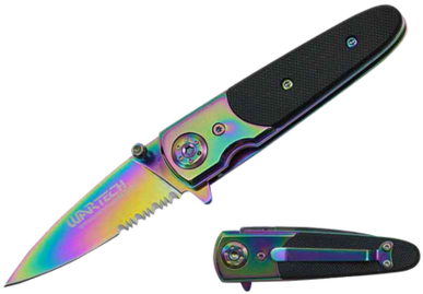 Every Holographic Knife You Can Find On The Hunt Clip - Knife (454x302), Png Download