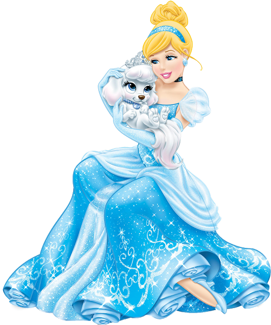 Photo - Disney Palace Pets Princess Cinderellas Puppy Pumpkin (530x636), Png Download