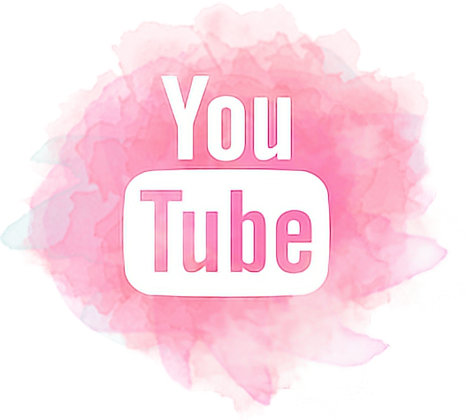 Pink Subscribe Png - Youtube Logo Png Pink (528x474), Png Download