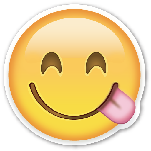 Face Savouring Delicious Food - Emoji De Que Rico (479x480), Png Download
