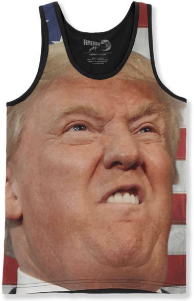 Donald Trump's Face V2 - Trump Face T Shirt (600x600), Png Download