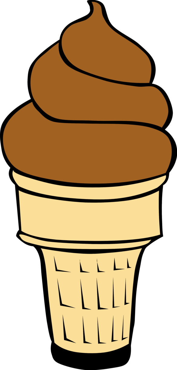Eun Ah Shim * - Chocolate Ice Cream Clipart (586x1221), Png Download