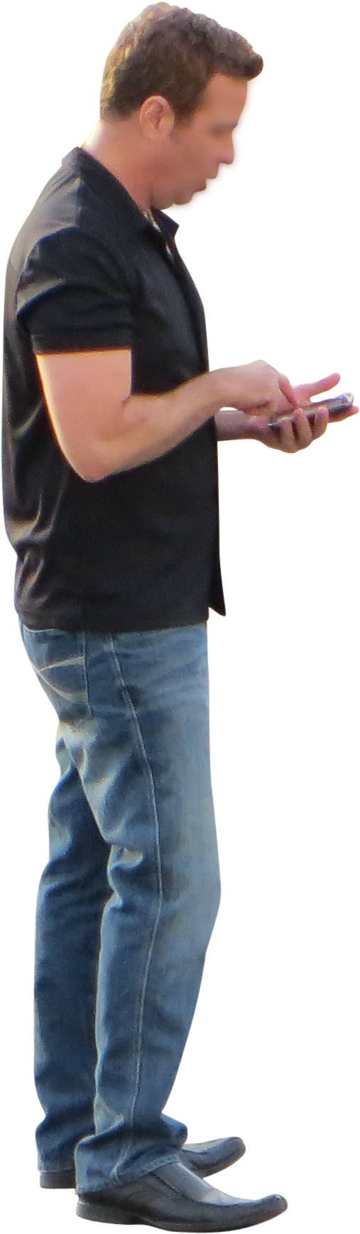 People With Phone Png (1737x1737), Png Download