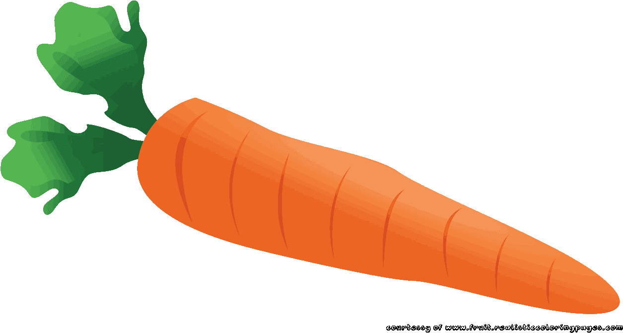 Incredible Vegetables Fruit Names A Z - Clip Art Carrot (1280x720), Png Download