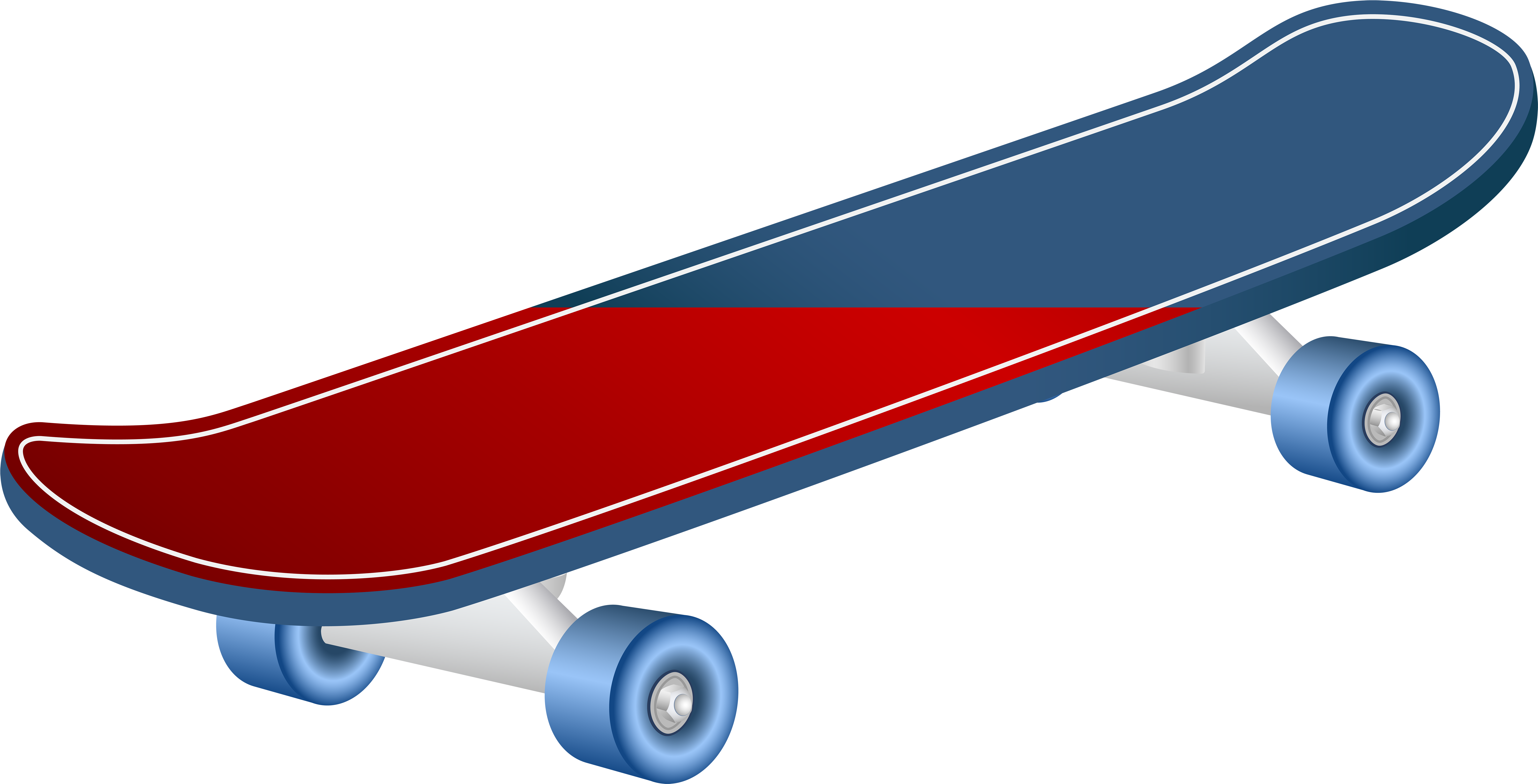 Skateboard Clipart Jpg (8000x4128), Png Download