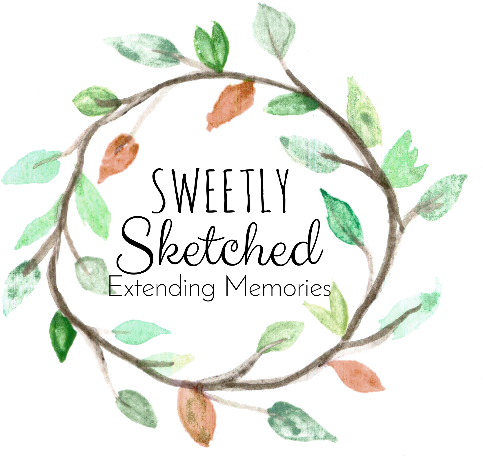 Sweetly Sketched Png File 2500x V=1534451378 - Watercolor Painting (2500x2500), Png Download