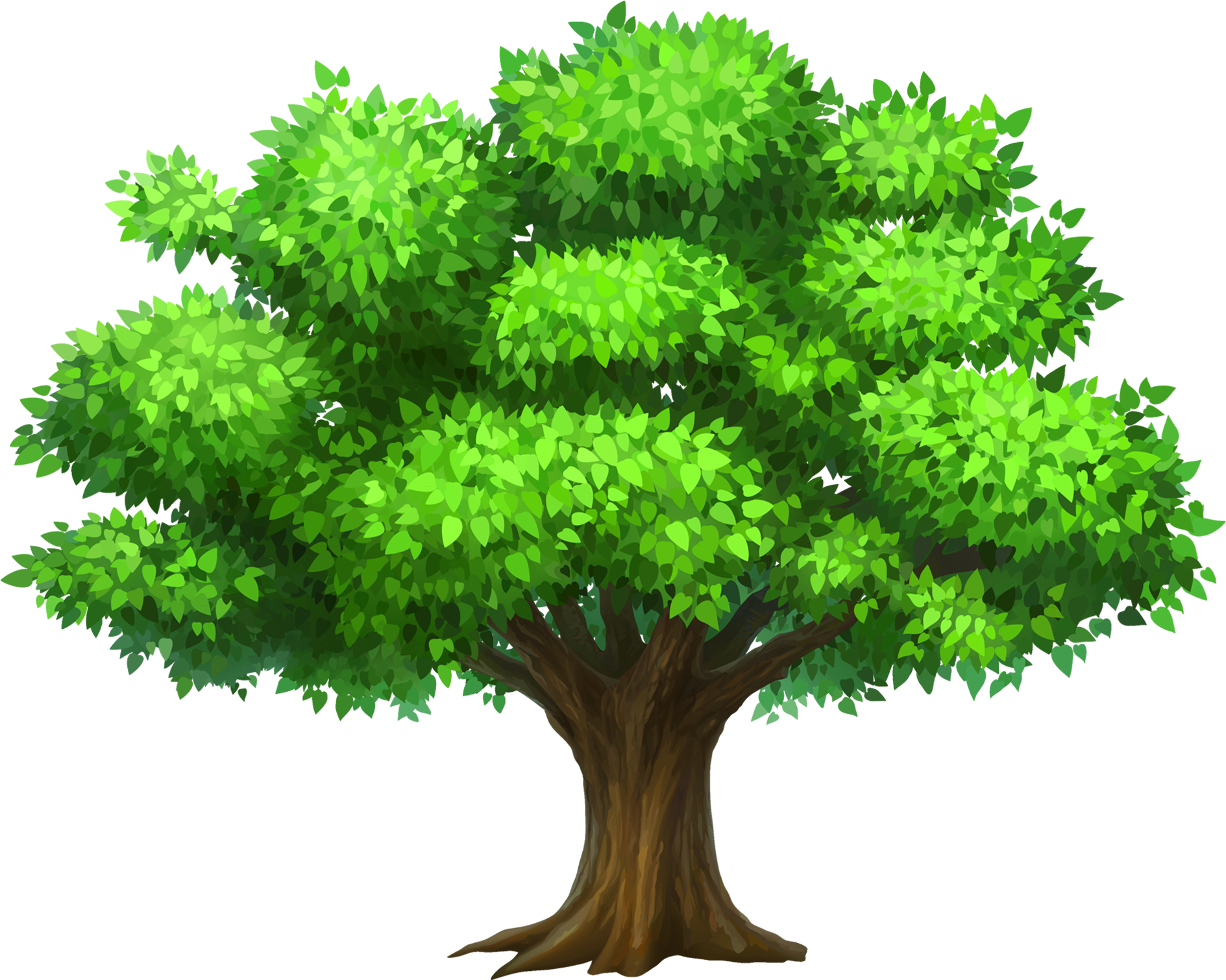 Tree Clipart (1954x1583), Png Download