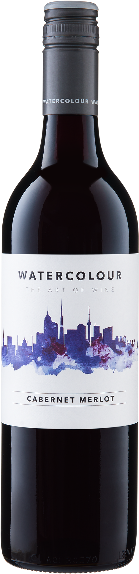 Watercolour Cabernet Merlot - Rosso Di Montepulciano (1600x2000), Png Download