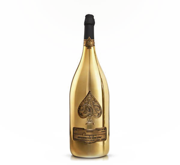 Champagne Bottle Png Free Download - Ace Of Spades Champagne Png (600x550), Png Download