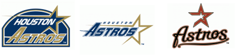 Houston Astros 90s Logo (914x214), Png Download