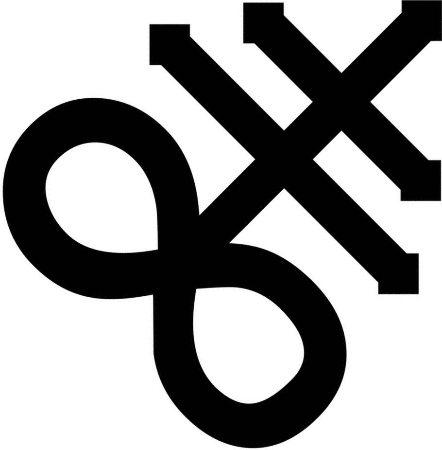 Satanic Cross Png (910x925), Png Download