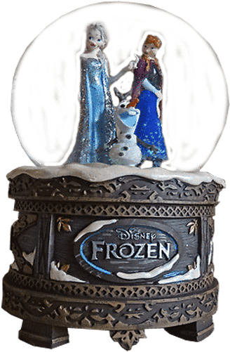 Disney Frozen Snow Globe Transparent - Frozen Snowglobe (500x500), Png Download