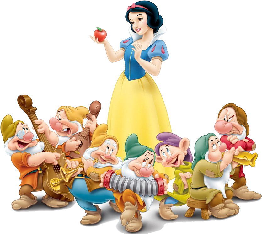 Snow White Png Transparent Image - Snow White And The Seven Dwarfs Png (913x769), Png Download
