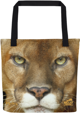 Bag - Cougar Face - Cougar (500x500), Png Download