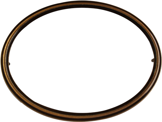 Australian Memorial Supplies Raised Bronze Oval Frame - O-ring (540x540), Png Download