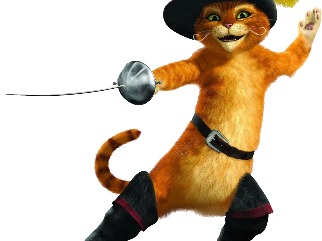 Donkey Clipart Shrek Full Body - Puss In Boots Figure (640x480), Png Download