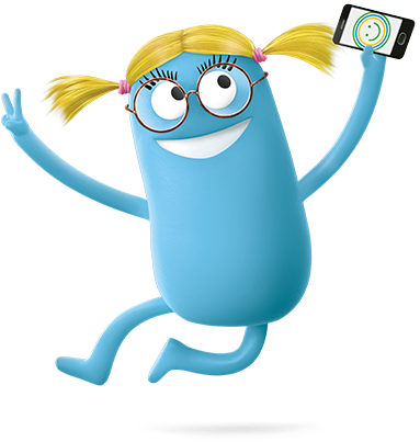 152708 Cricket Hero Desk - Cartoon (397x407), Png Download