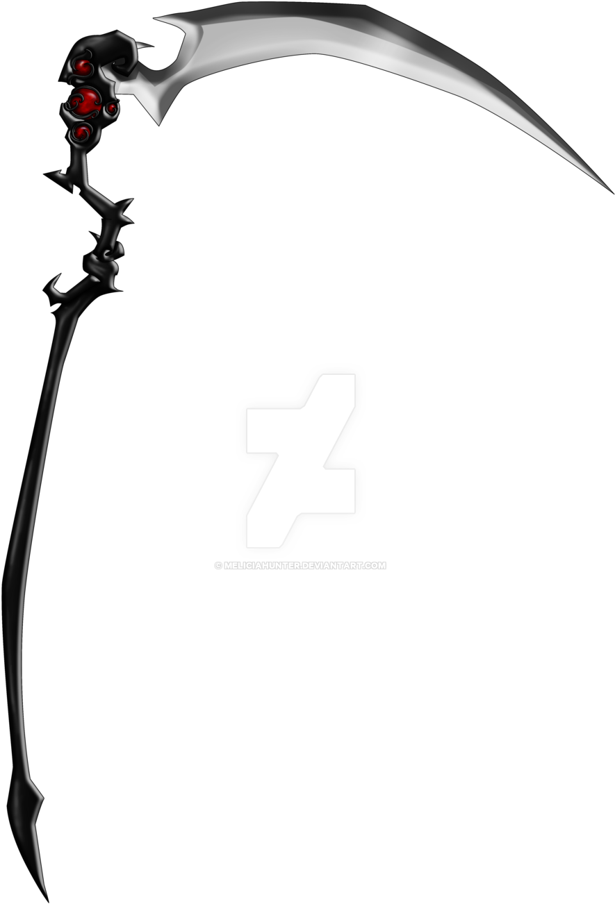 Martwy - Fantasy Scythe Png (1024x1390), Png Download