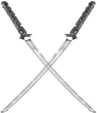 Katana Clipart Black And White - Anime Samurai Sword Tattoo (420x420), Png Download