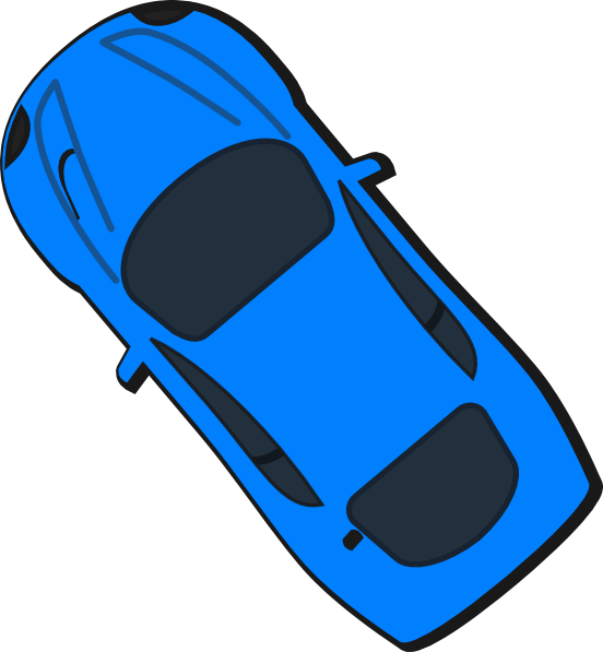 130 Clip Art At Clker - Car Top Icon Png (552x597), Png Download