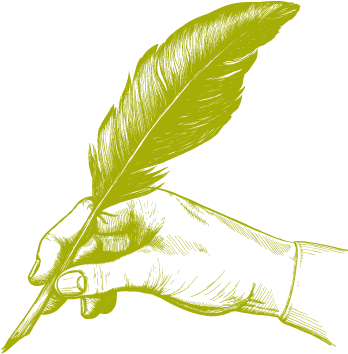 Featherpen - Feather Pen Transparent Background (357x358), Png Download