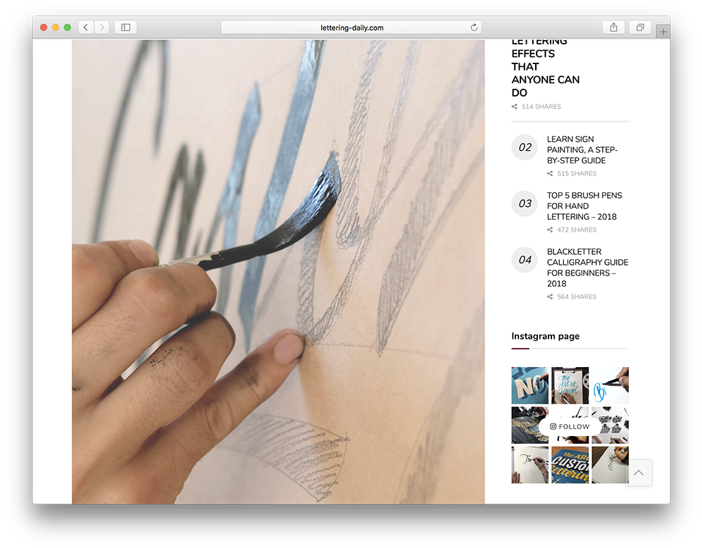 This Super Thorough Step By Step Guide By Gaston The - Sign Painting (1000x787), Png Download