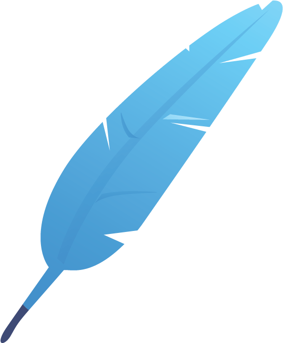 Academic Editing Usa Feather Pen Png - Portable Network Graphics (838x730), Png Download