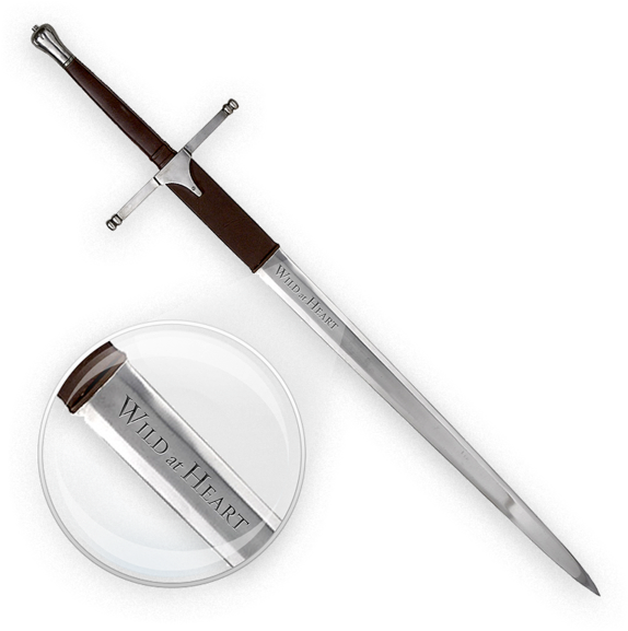 Wild At Heart Sword (600x590), Png Download