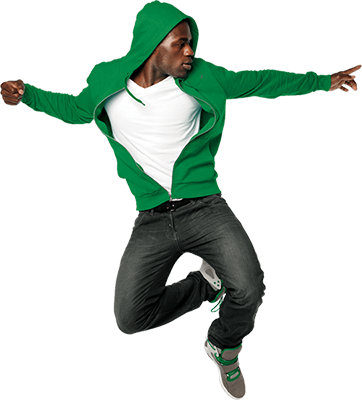 Share This Image - Hip Hop Dancer Png (362x400), Png Download