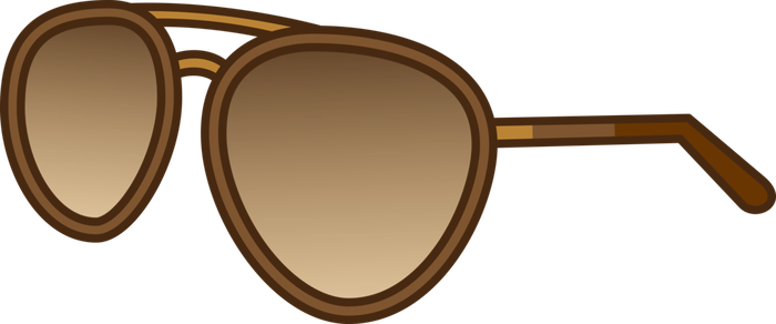 Sunglasses - My Little Pony Vector Accessories (700x292), Png Download