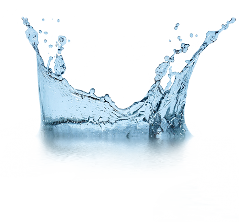 Water Glass Splash Png Image Background - Water Drops Png Hd (490x456), Png Download