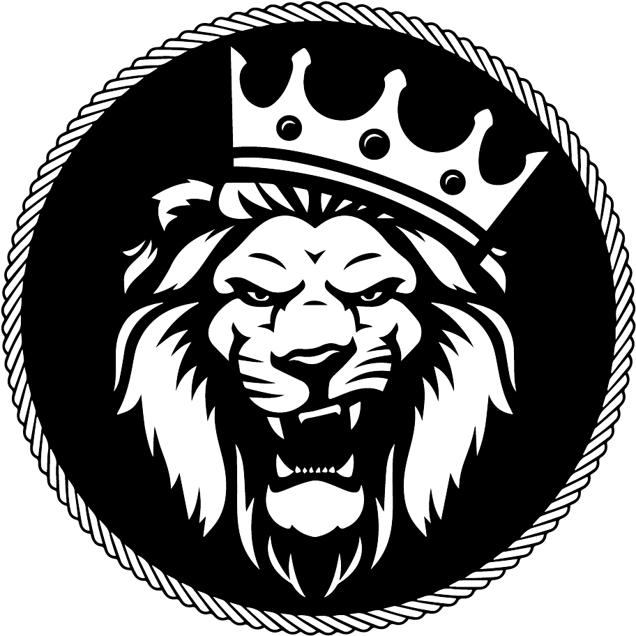 Podcasts - Lion Roar Simple Design (973x973), Png Download