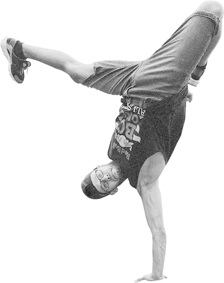 Year 2015 - B-boy (570x571), Png Download