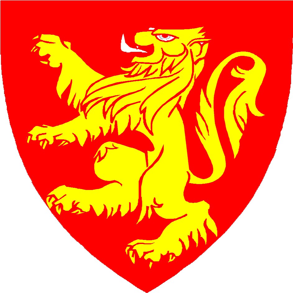 Rampant Lion (960x961), Png Download