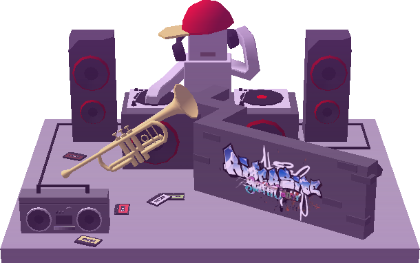 The Hip Hop Evolution - Hip Hop Evolution Dancing Line (610x382), Png Download